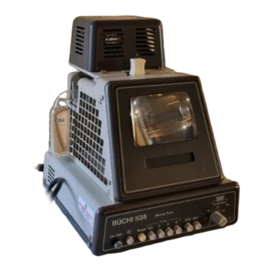 Buchi 535 Manual
