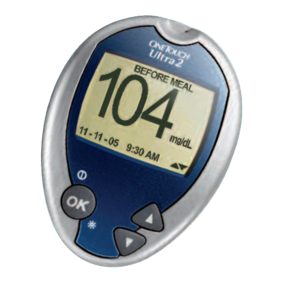 OneTouch  ULTRA2 - ABBREVIATED PROCEDURE GUIDE Getting Started Manual