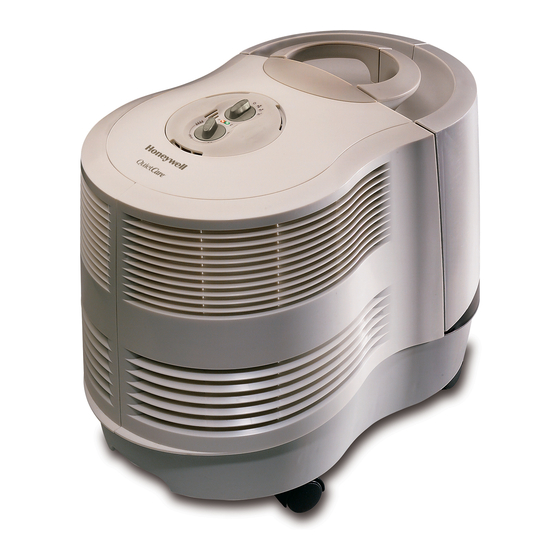 Honeywell HCM6011I - QuietCare Console Humidifer Owner's Manual