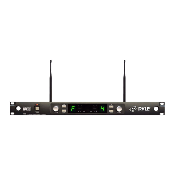Pyle PDWM3450 Manual