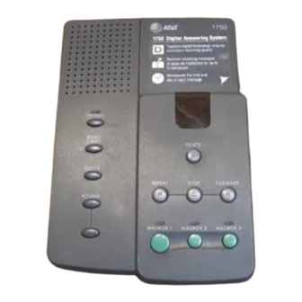 AT&T 1750 Owner's Manual