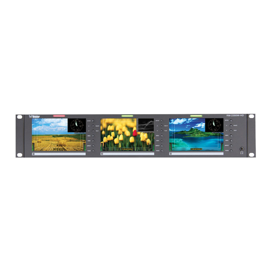 Wohler RM-2350W-HD User Manual