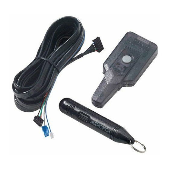 Audiovox ADDP1 Install & Transmitter Programming Manual
