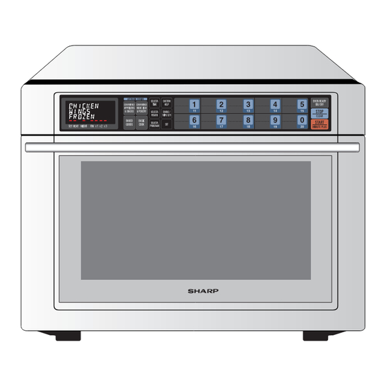 Sharp R-8000G Service Manual