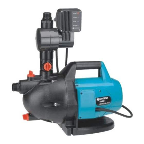 Gardena 4000/4 electronic plus Operating Instructions Manual
