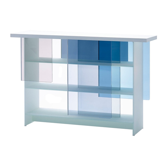 Glas Italia LAYERS Assembling And Use Instruction