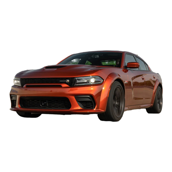 FCA US DODGE CHARGER 2021 Manuals