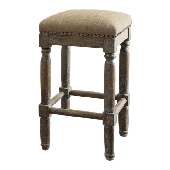 Madison Park Cirque 26" Stool Assembly Instructions