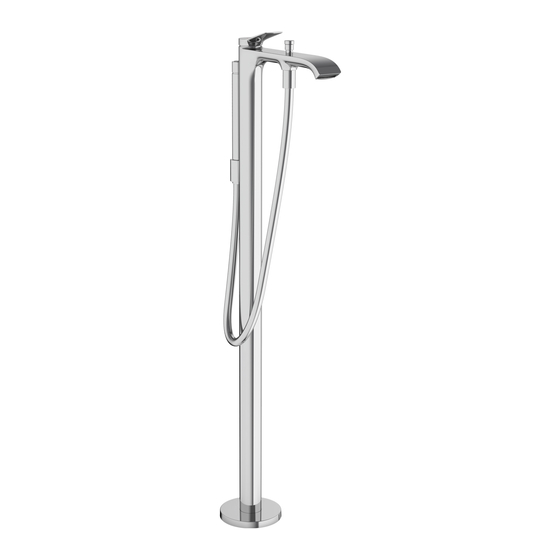 Hans Grohe Vivenis 75445 1 Series Installation/User Instructions/Warranty