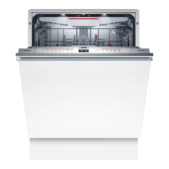 Bosch SMV6ZCX49E Information For Use