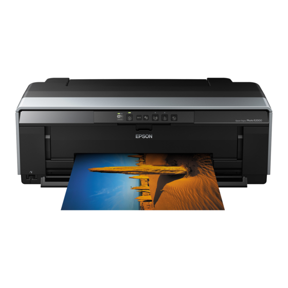 Epson Stylus Photo R2000 Start Here