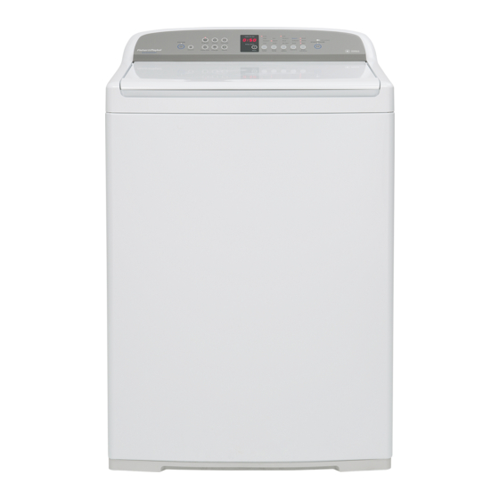 Fisher & Paykel WA3927G1 Manual