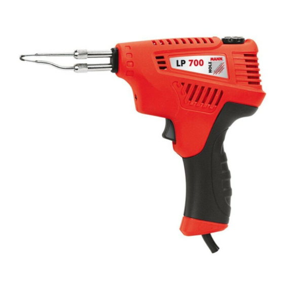 HOLZMANN MASCHINEN LP 700 User Manual