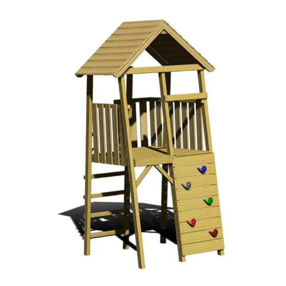 wendi toys Junior Activity Tower Installation And Operating Instructions Manual