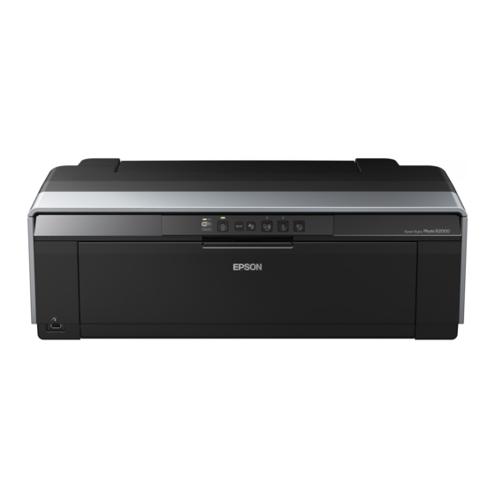 Epson Stylus Photo R2000 Start Here