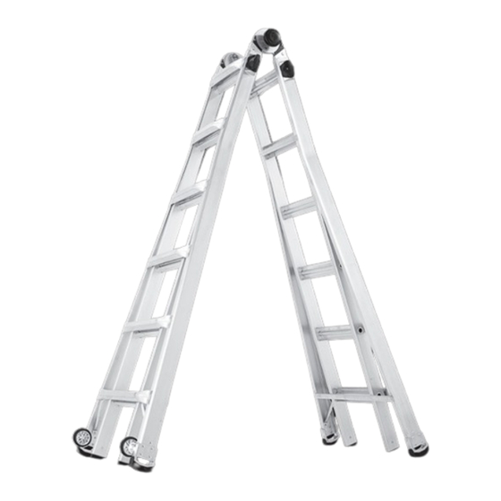 GORILLA LADDERS GLA-MPX22W Operating/Safety Instructions Manual