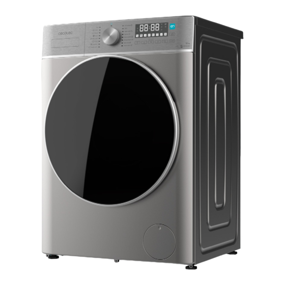 cecotec BOLERO WASH&DRY 10680 INVERTER STEEL B Manuals
