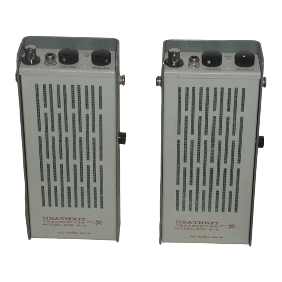 Heathkit GW-21A Manual