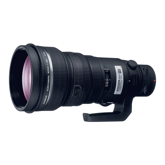 Olympus ZUIKO DIGITAL ED300mm f2.8 Instructions Manual