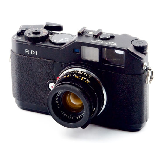 Epson R-D1 RANGEFINDER Specifications