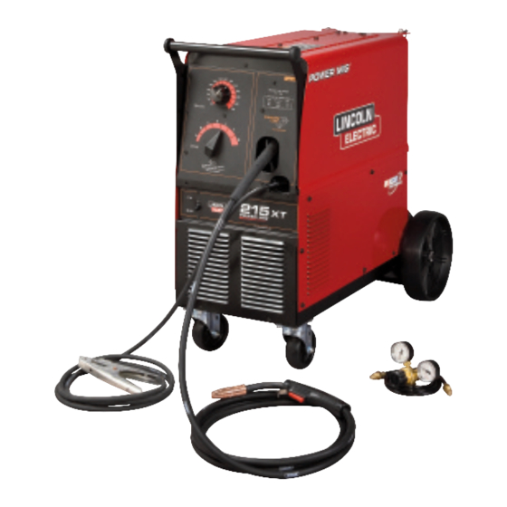 Lincoln Electric Power Mig 215 XT Technical Specifications