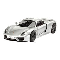 REVELL Porsche 918 Spyder Assembly Instructions Manual