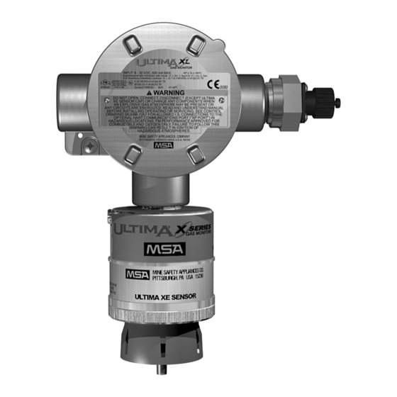 MSA ULTIMA XL Series Operating Manual