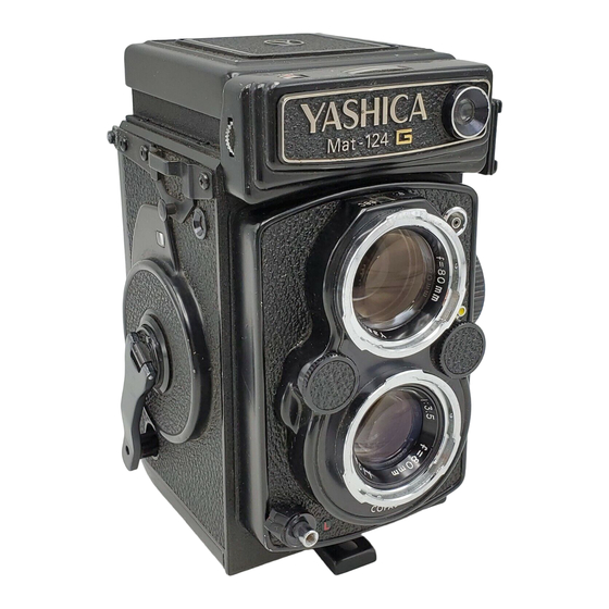 YASHICA MAT124G INSTRUCTION BOOKLET Pdf Download ManualsLib
