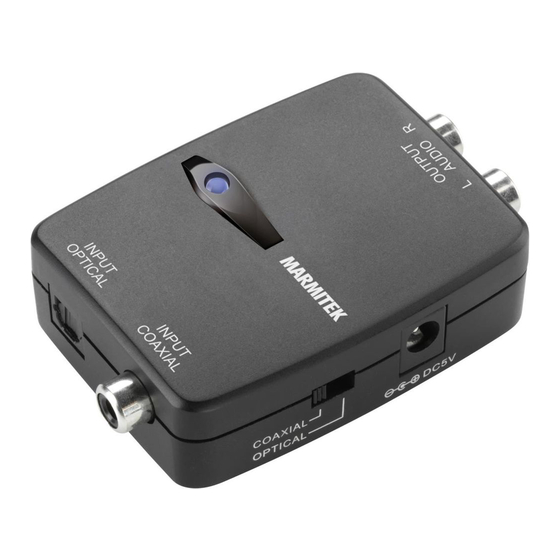 Marmitek Connect DA21 User Manual