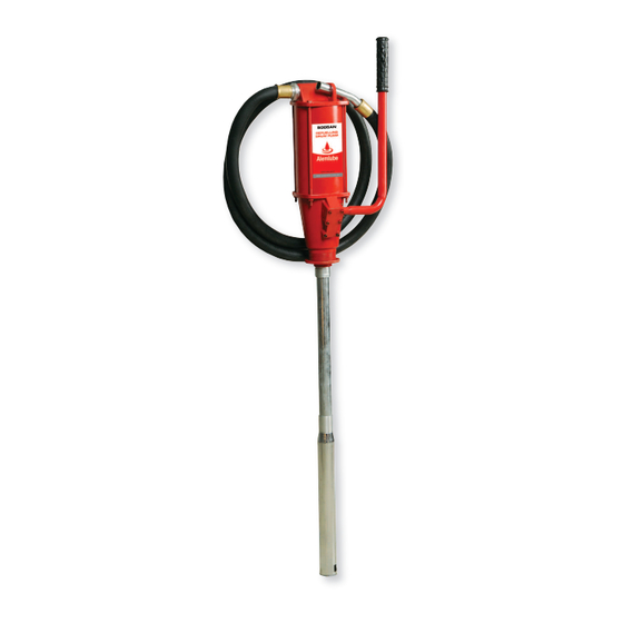 Alemlube 5005AN Service Instructions