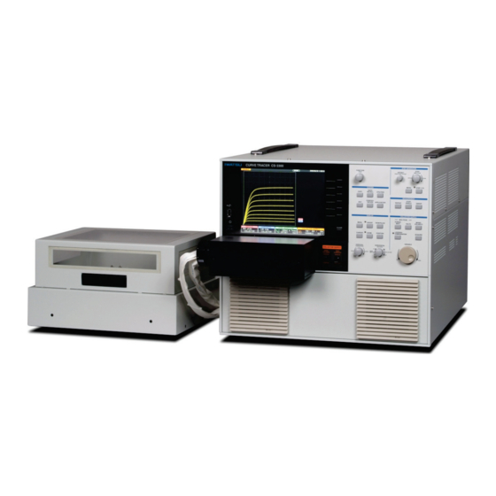 Iwatsu CS-3000 Series Instruction Manual