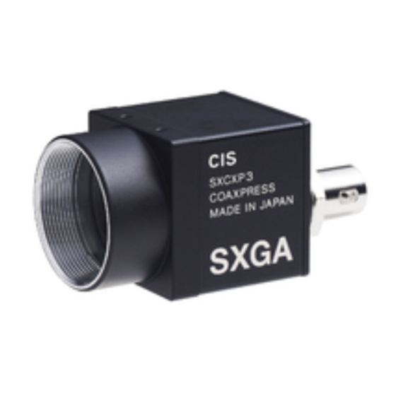 CIS VCC-SXCXP3M Camera Manuals