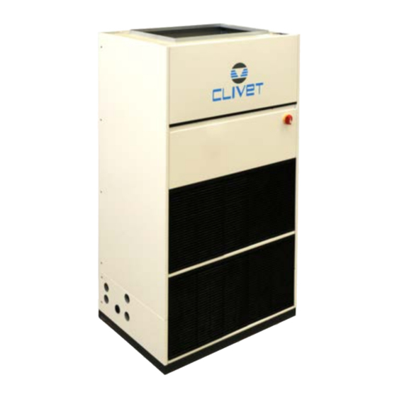 CLIVET CASR-X Series Installation, Use And Maintenance Manual