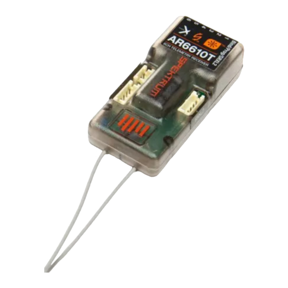 Spektrum AR66100T User Manual