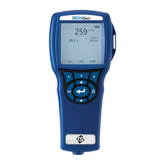 TSI Instruments VELOCICALC 9565-P-AC Operation And Service Manual