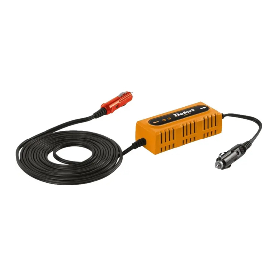 Defort DBC-12 User Manual