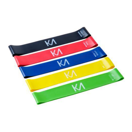 EZKAMI Mini Bands Exercise Manual