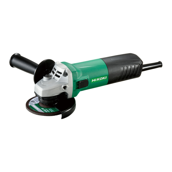 HIKOKI G 10SR4(S) Handling Instructions Manual