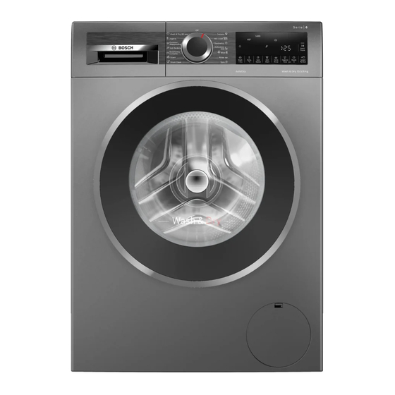 Bosch WNA2E4U1IN User Manual And Installation Instructions
