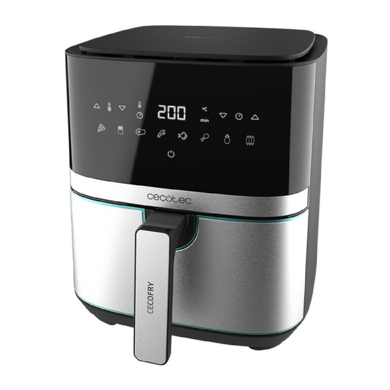 cecotec CECOFRY FULL INOX 5500 CONNECTED Instruction Manual
