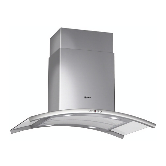 NEFF I89D55N0GB Installation Instructions Manual