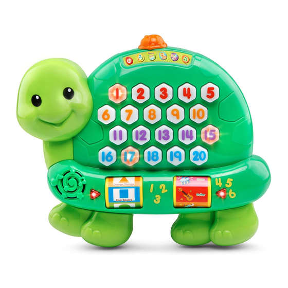 VTech Count & Learn Turtle Manuals
