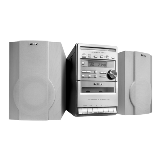Philips MC160 User Manual