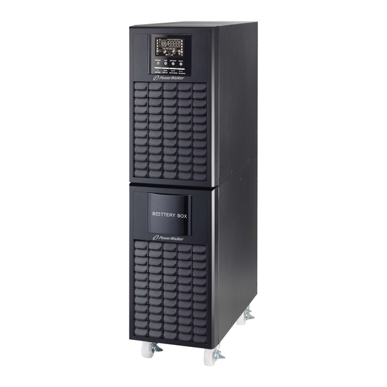 Power Walker VFI 6000 CG PF1 User Manuals
