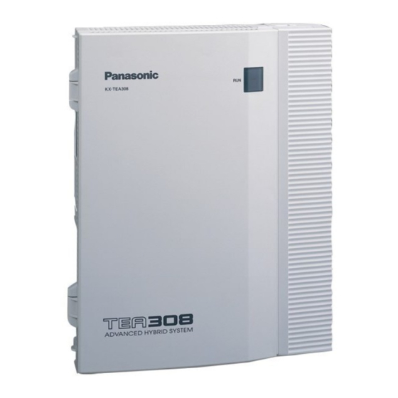 Panasonic KX-TEA308NE Manuals