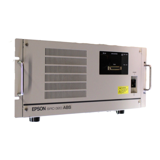 Epson/Seiko SRC-320 Series Manual