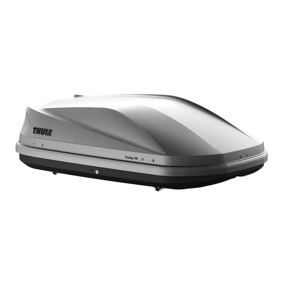Thule Touring 100/S Instructions Manual