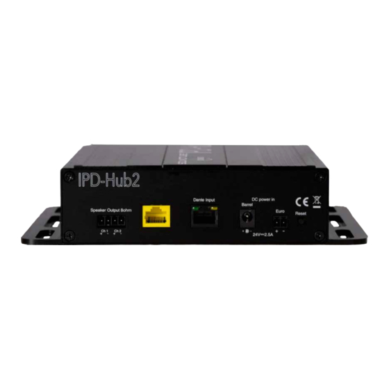 MSE Audio SoundTube IPD-HUB 2 Owner's Manual