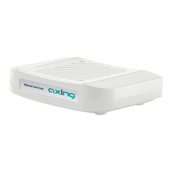 axing premium Series Quick Start Manual