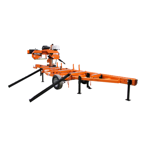 Wood-mizer LT35 Safety, Operation, Maintenance & Parts Manual
